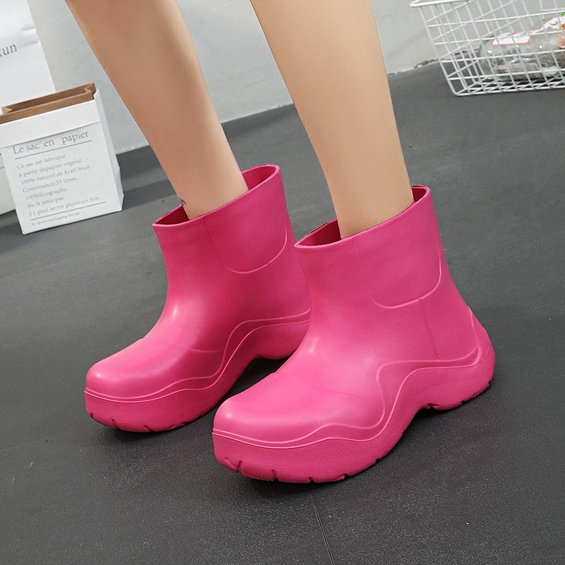 Schoenen Dames Women Rain Boots Bottes Femme Women's Rubber Boots Ladies Rain Boots Rain Booty Woman Bottines Pour Femme Luxury