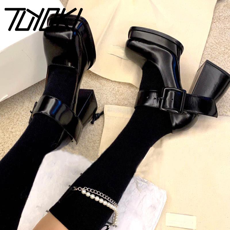 Tuyoki 2022 Fashion Women Pumps High Heels Shoes For Women Party Dress Office Women Daily Shoes Size 35-39