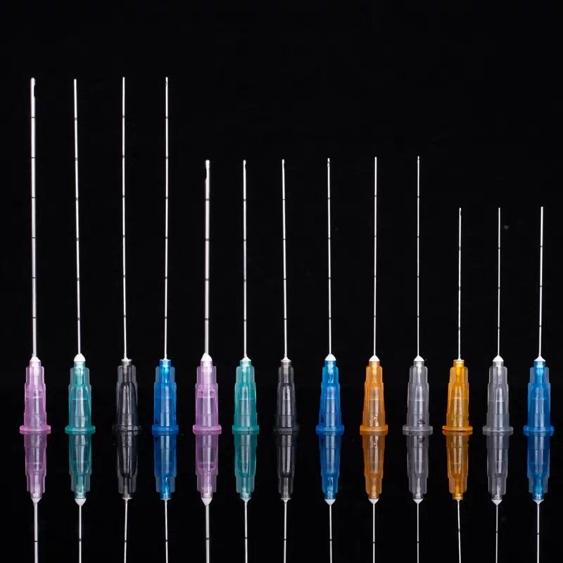 10pcs/pack Disposable Blunt Needle Micro Cannula 18G 20G 21G 22G 23G 25G 27G 30G Micro Blunt Cannula For Hyaluronic Acid