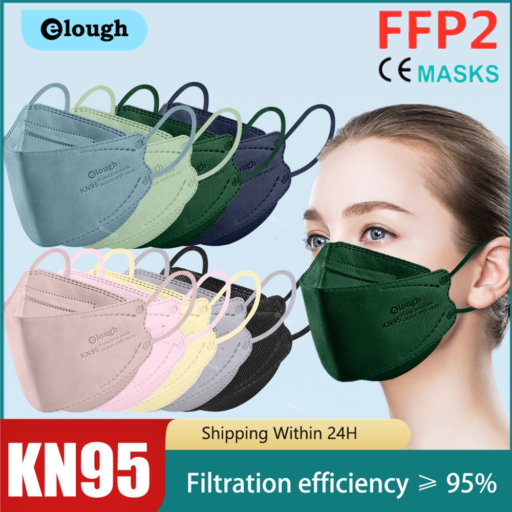 FFP2 mascarillas fish mask KN95 certified ffp2mascarillas fpp2 approved healthy mask adult face mask CE mascarillas fpp2 homology ada