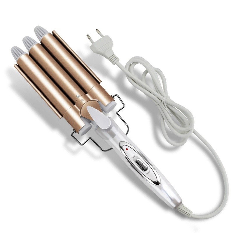 Electric Hair Curler Curling Iron Spirals Five Roller Corrugated Tubes Ceramic Deterrent Irons Volume Perm Volume Styling