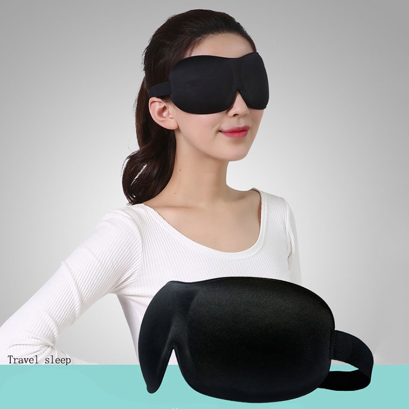 لينة eyemask النوم ثلاثية الأبعاد قناع عين للخارجية السفر النوم مبطن الظل غطاء الراحة الاسترخاء الغمامة الأنف جسر حماية