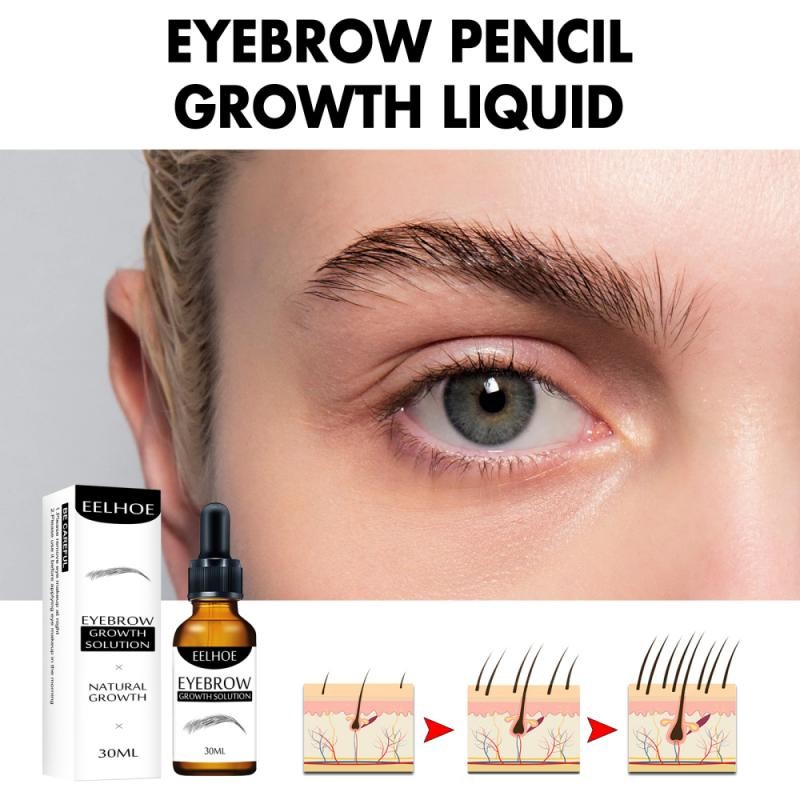 Natural Castor Oil Eyelashes Eyebrow Hair Growth Essential Oil Prevent Skin Aging Castor Organic Hair Serum Fast Growth Liquid