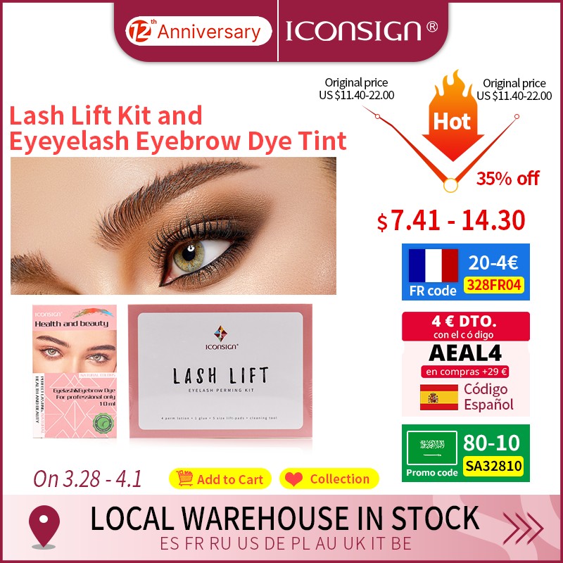 Eyelash Lift Kit Eyelashes Eyebrow Dye Tint Combine Use Lash Lift Eyebrow Dye Tint Make Eye Lash Charming Eyebrow Eye Makeup Kit