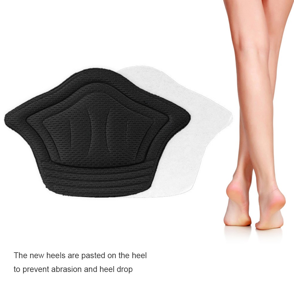 Heels Protector Insoles Pads Anti Drop Adhesive Adjust Size Heel Stickers Foot Pain Relief Care Patch Insoles for Sports Running