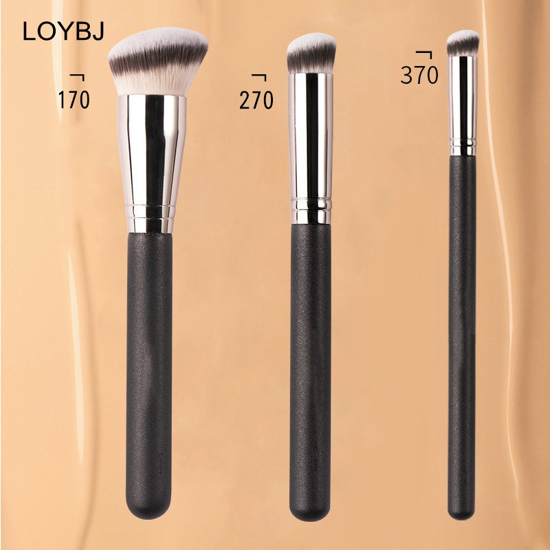 Loebig 170 Foundation Makeup Brush 270 370 Concealer Brushes Cosmetic Powder Blush Contour Cream Women Facial Beauty Tools