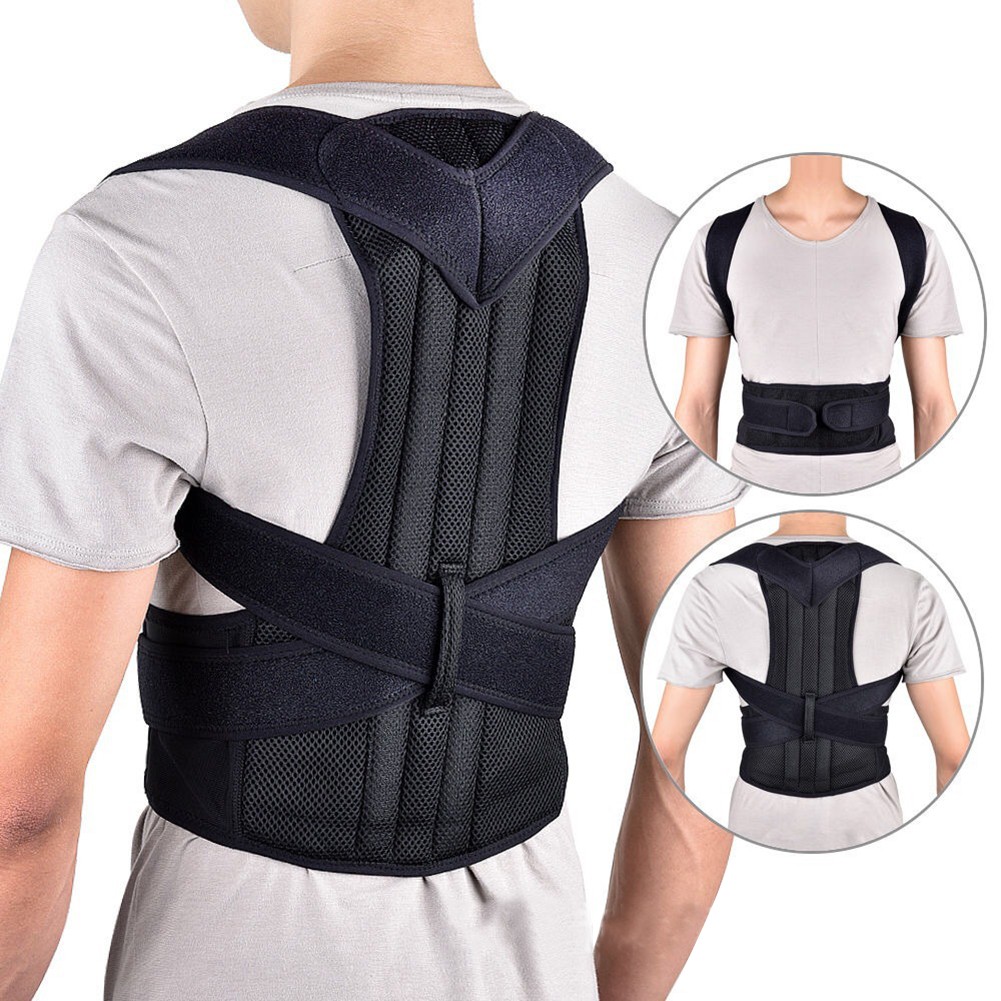 Adjustable Back Waist Posture Corrector Waist Trainer Men Women Adult Lumbar Brace Spine Shoulder Support Belts