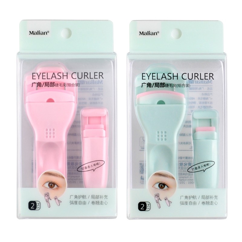 Partial Wide Angle Eyelash Curler Set Segmented Curling Long Lasting Small Eye Lash Curlers D2TA