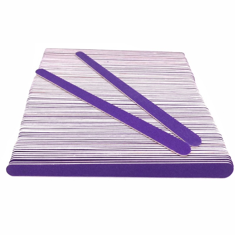 Professional Nail File, 100X, Thin, Manicure and Pedicure, 180/240 Grit, High Quality Nail Art Accessories, New