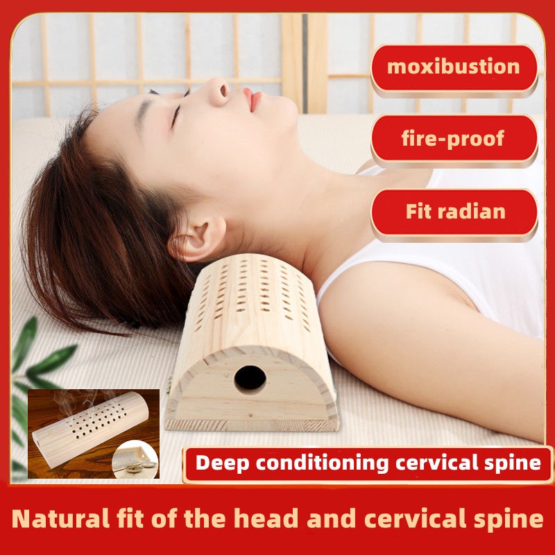 moxibustion pillow neck massage moxibustion fumigation physiotherapy instrument special health neck lumbar pillow