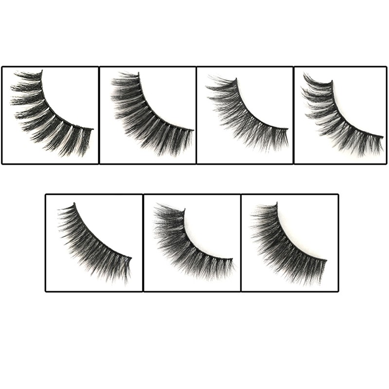 5 Pairs 3D Mink Lashes Natural Eyelashes Dramatic False Eyelashes Faux Cils Makeup Wholesale False Eyelashes Extension New Woman