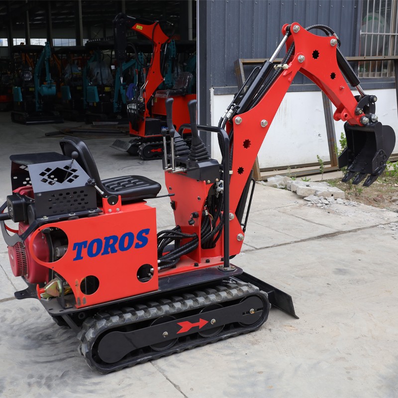 TE-08 0.8 Ton Mini Excavator Newest Mini Hydraulic Crawler Excavator Garden Digger Digging Machine With CE ISO