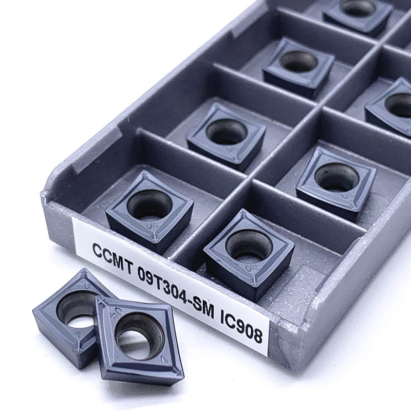 Carbide Insert CCMT09T304 CCMT09T308 SM IC907 IC908 Internal Turning Tool CCMT 09T304 09T308 CNC Lathe Parts Tokarnyy