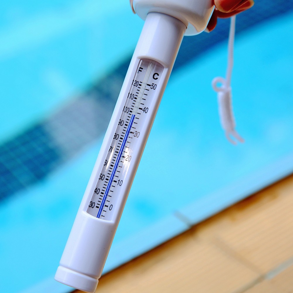 Portable Swimming Pool Floating Thermometer Tub Spa Hot Tub Fish Tanks Temperature Measuring Device