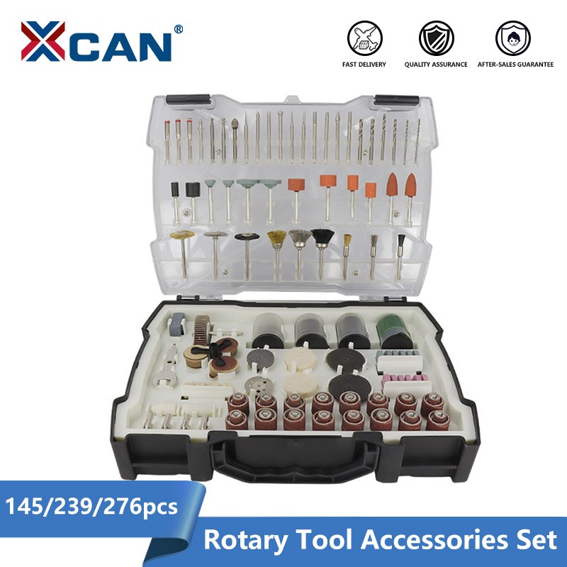 XCAN Abrasive Rotary Tool Accessories Set For Dremel Polishing Sanding Grinding Electric Mini Drill Bit Abrasive Tool