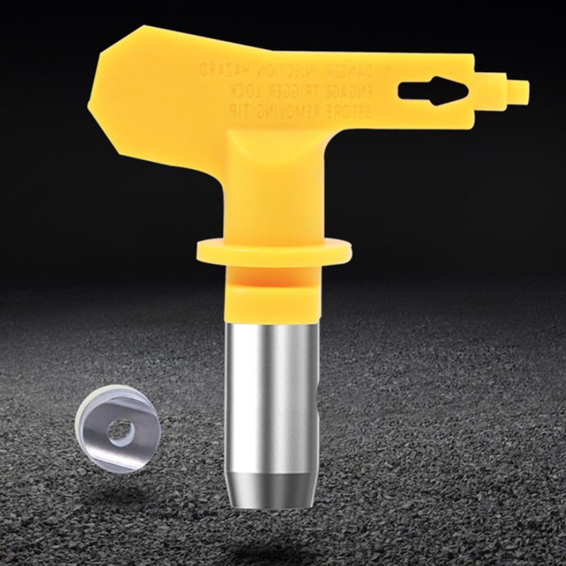 Reversible Spray Head Nozzle for Pressurized Paint Spray Guns and Paint Sprayer Sprayer Machines