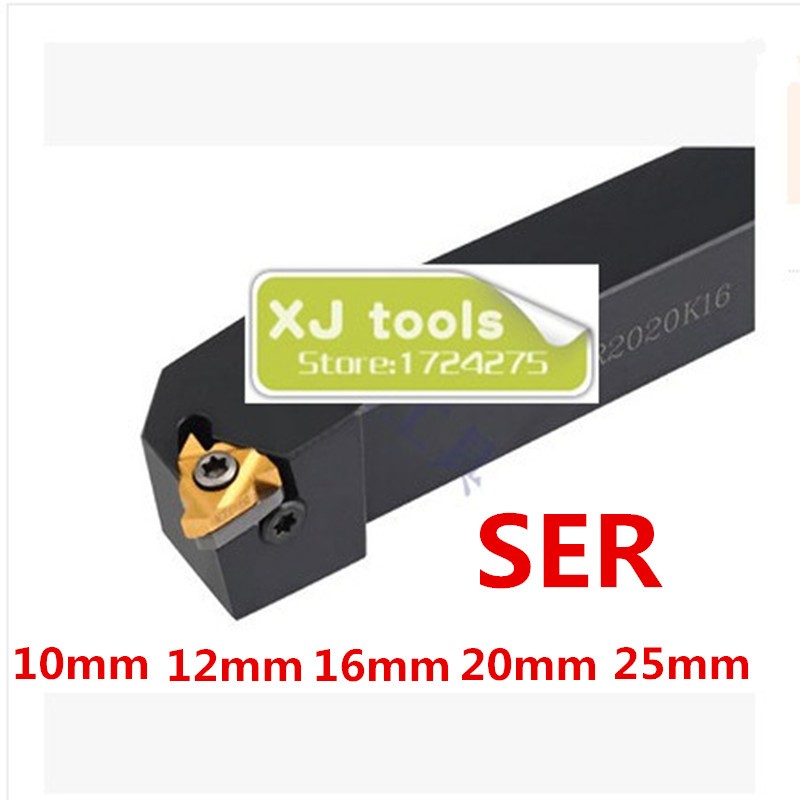 SER1010H11 SER1212H11 SER1212H16 SER1616H16 SER2020K16 SER2525M16 SEL1616H16 SEL2020K16 CNC External Thread Turning Rod Tool