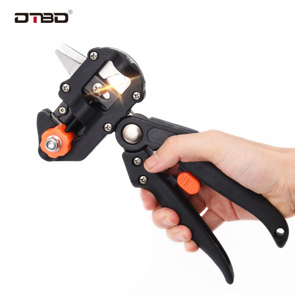 Grafting Shears Fruit Tree Grafting Scissors Multifunction Bud Cutter Gardening Tools Grafting Scissors Garden Pruning Tool