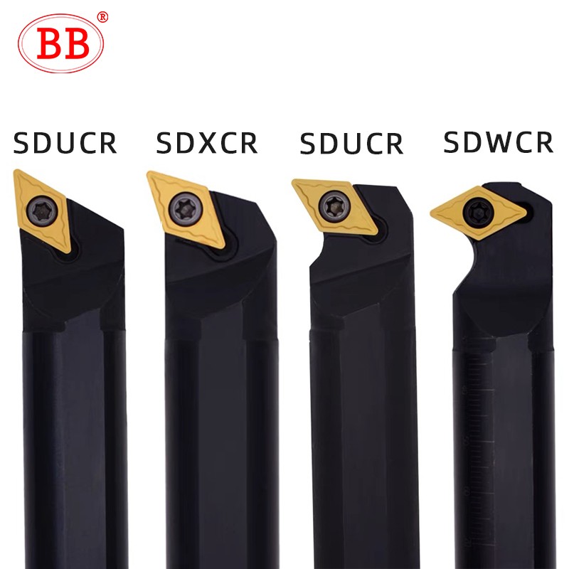 BB SDXCR SDUCR Lathe Screw Punch Bar S10K S12M Internal Turning HSS C08K DCMT Carbide Alloy Steel Tool Holder 0902 1102 16T3