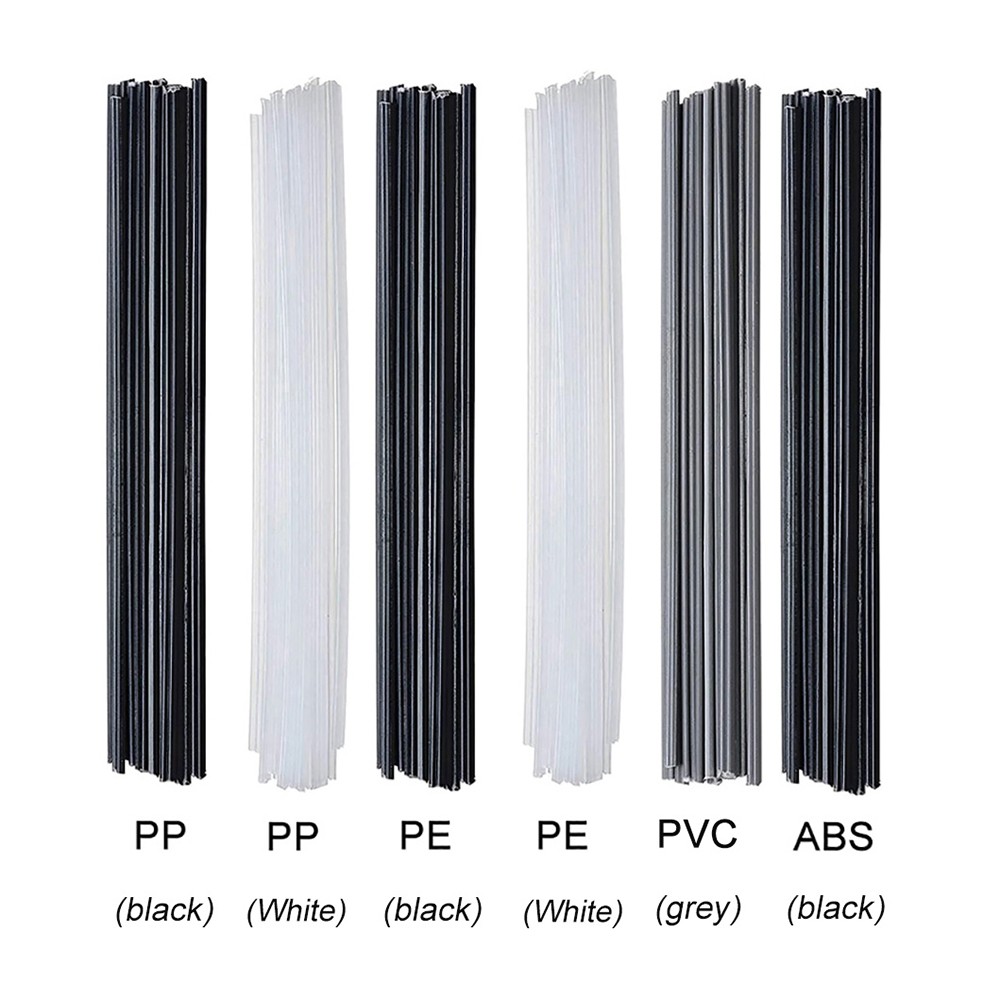 10-50pcs/pack Plastic Welding Rods ABS PP PVC Multi Material Use For Plastic Qelding Car Bumper Repair Length 200mm