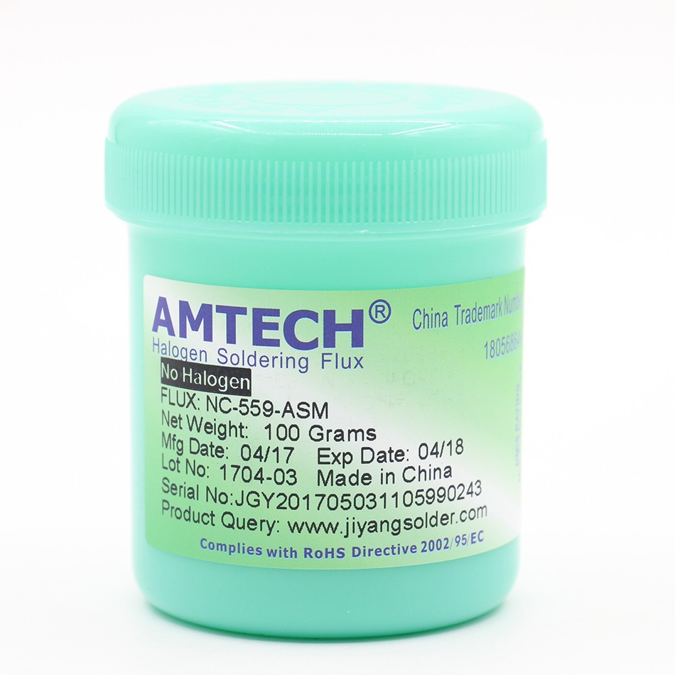 100% AMTECH-NC-559-100g ACE Flux Paste Blei Freies Lotton Flux Nadeln BGA Schweiassen Häufig Verwendet Auf Solder 559 Flux Solder