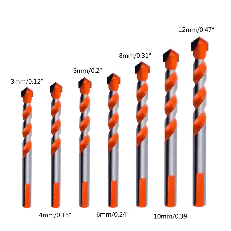 Multifunctional Ceramic Glass Drill Bits Ultimate Punching Hole Working Sets AU 20 Dropship