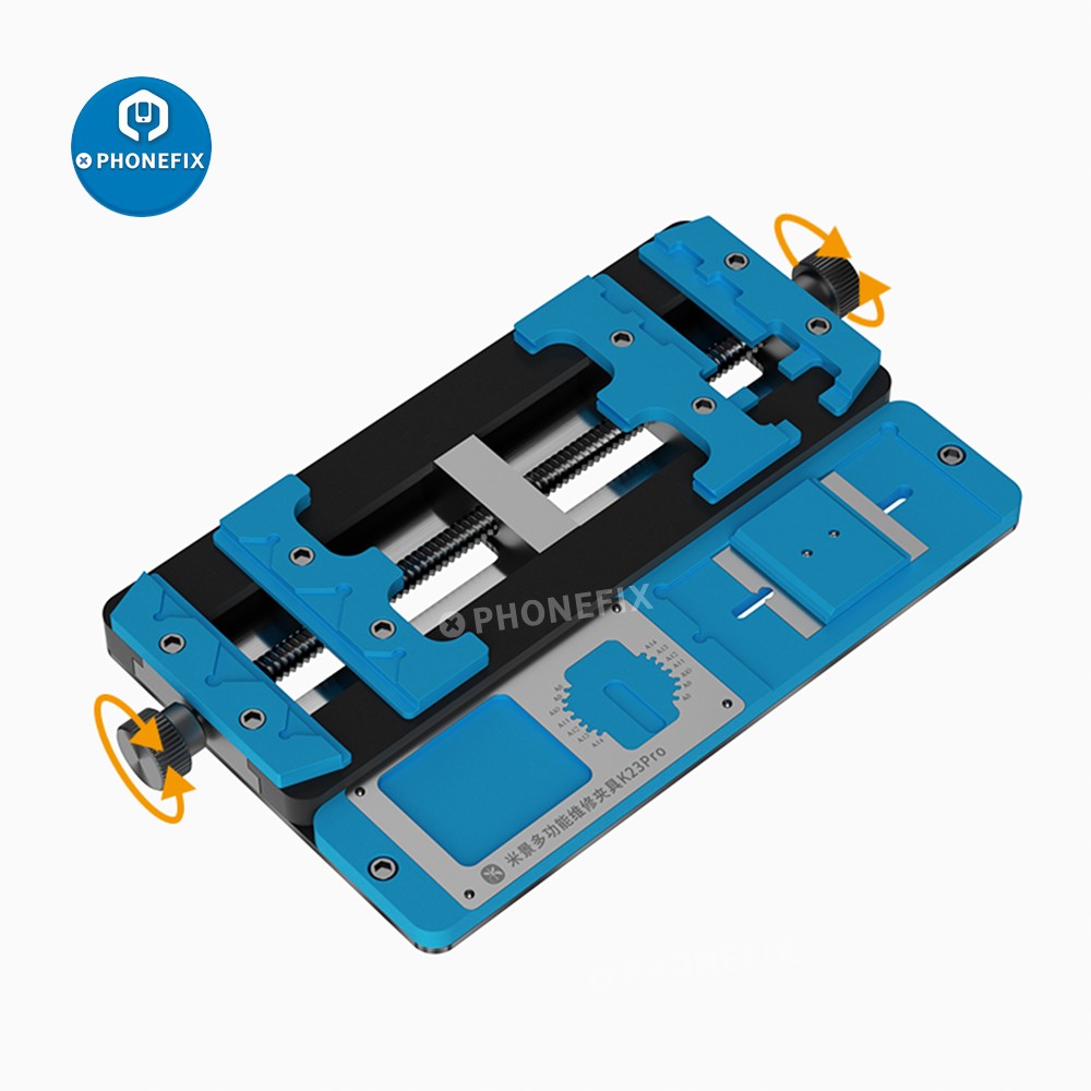 Mijing K23 Pro Universal PCB Stand Double Shaft Jig Fixture for iPhone Samsung Phone PCB IC Chip Motherboard Soldering Tools