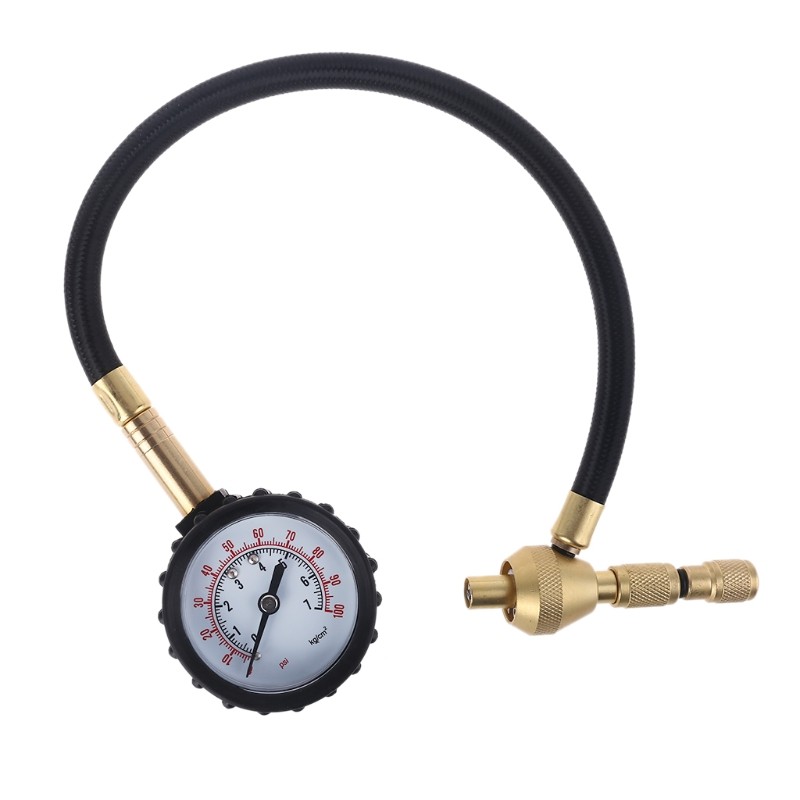 Professional Quick Tire Deflator Pressure Gauge 100Psi With Special Chuck For 4X4 Large Off-Road Tire On Jeep 649A