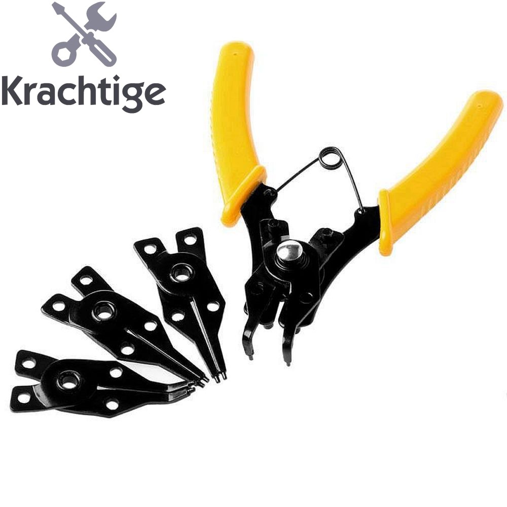 Krachtige - 4 in 1 Closing Pliers, Ring Set, Jewelry Pliers, Inner Outer Ring Remover