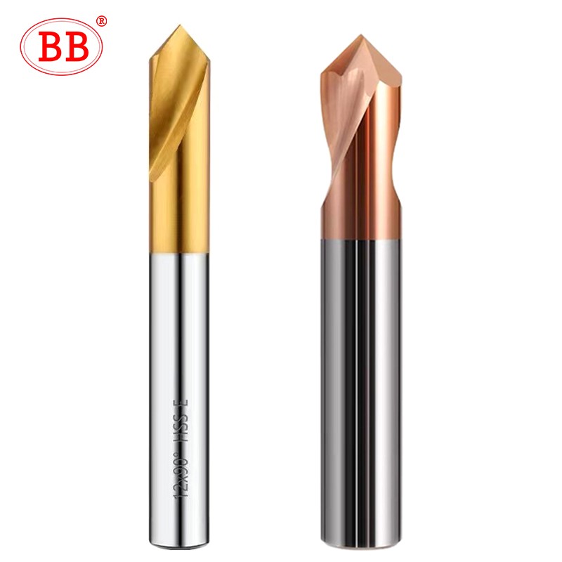 BB HSS & Carbide 60 90 120 Degree NC Spot Drill Stub Start Position Center Bit Setting Manual Pilot Hole Chamfering Machine Tool