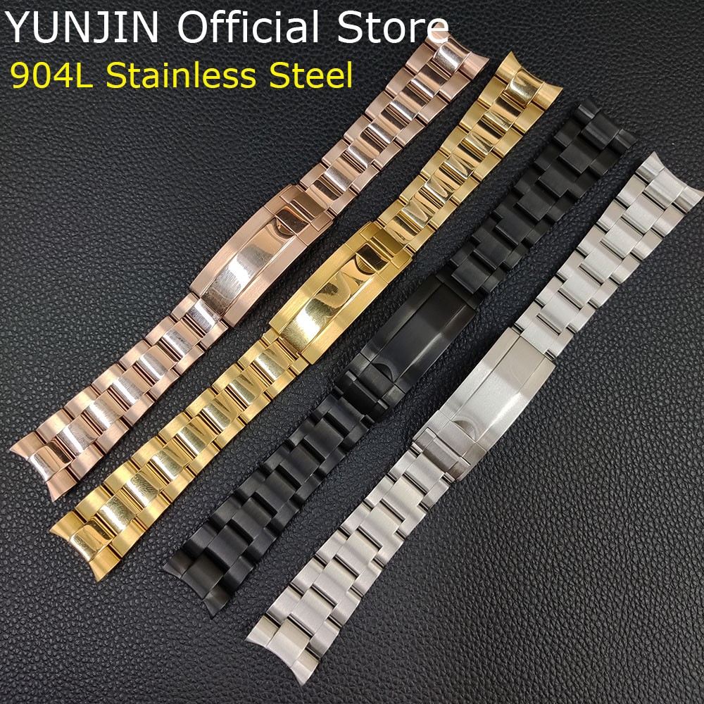 Watch Strap 904L Stainless Steel New Arrived High Quality 22mm Stainless Steel Watch Band Watch Strap Gold Strap