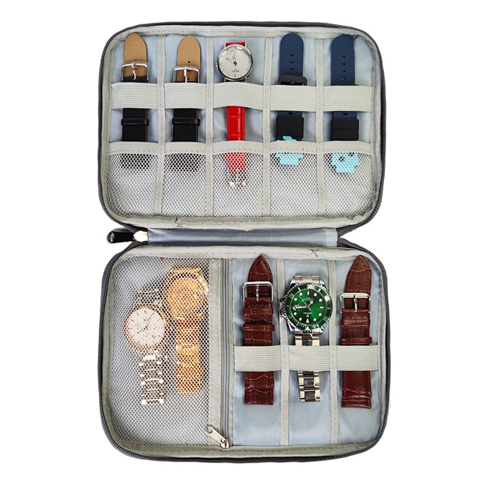 New Watch Organizer Box Multi-Spec Portable For Apple Watch Strap Travel Carry Bag Watchband Storage Bag Pouch