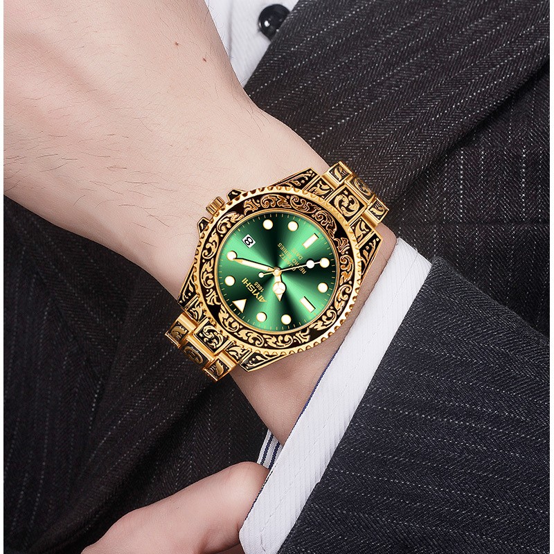 2022 New Fashion Men's Watches Luxury Quartz Wristwatches Waterproof Automatic Date Men Business Watches Men's Watches