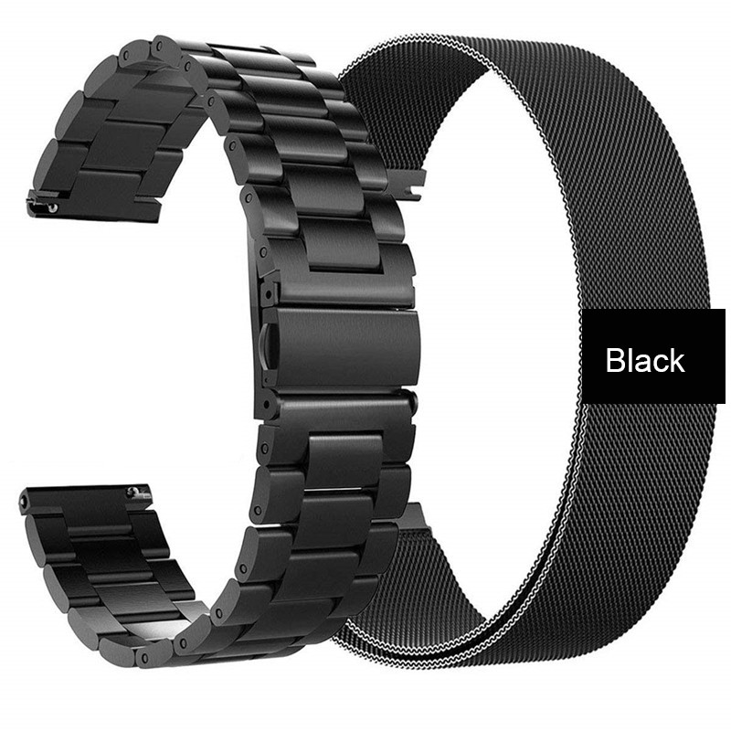 18mm 20mm 22mm Strap for Garmin Vivoactive 3 4 4s Smart Watch Band Stainless Steel Metal Strap for Garmin Venu SQ 2 Music Transfer 3