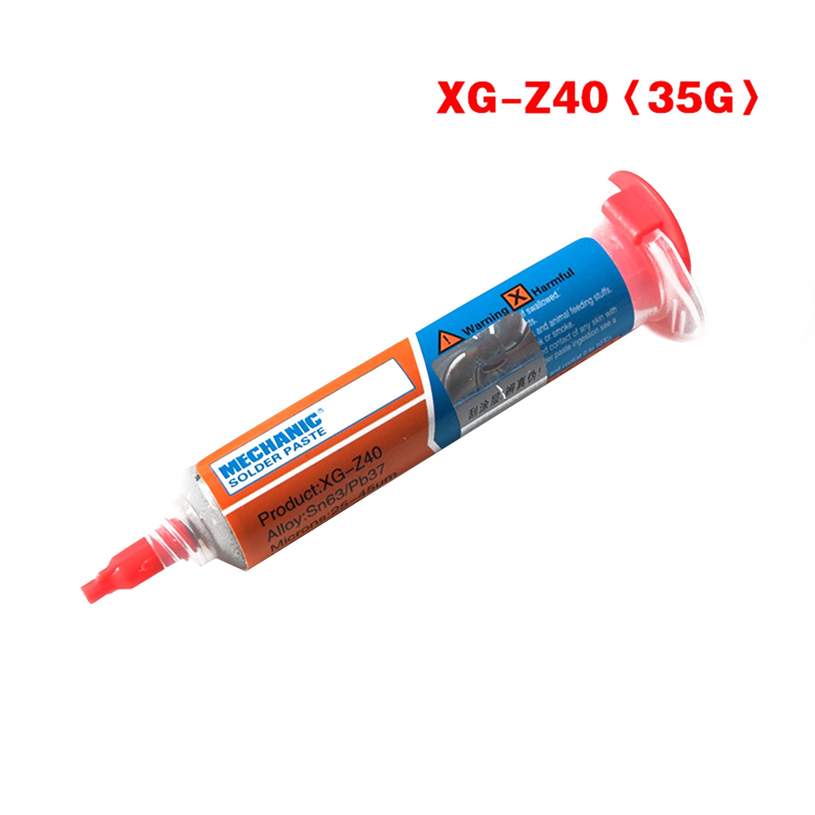 Syringe Soldering Tin Cream XG-Z40 BGA SMD PCB Soldering Paste Flux Sn63/Pb37 Soldering Motherboard Soldering Tool