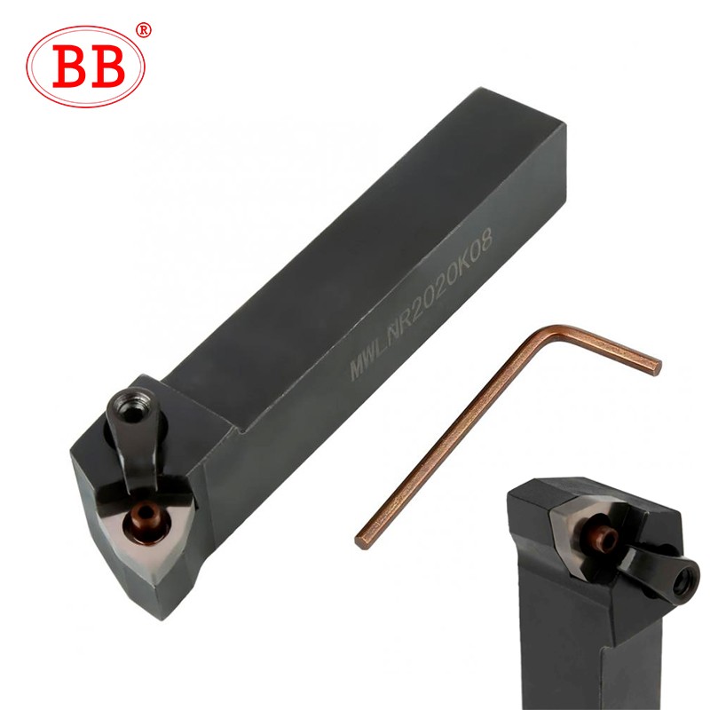 BB MWLNR 2020k08 1616h08 External Turning Tool Holder MWMNN MWWNR WWLNR DWLNR Lathe Bar 16mm 20mm WNMG Carbide Insert