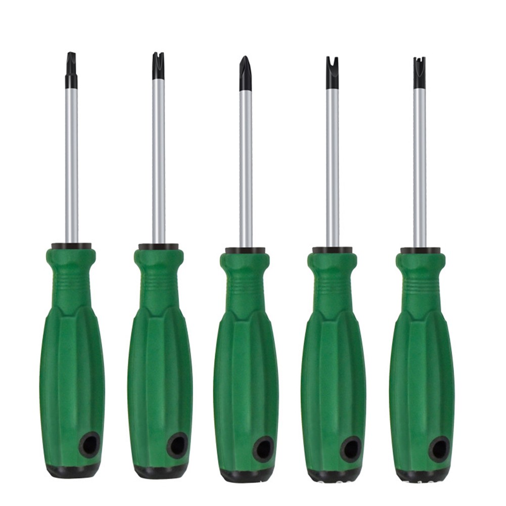 5pcs Triangle Screwdriver Set U Y Shape Inner Cross Socket Screw Driver for Home Appliances Hand Tool