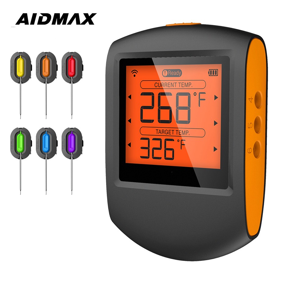 AidMax Pro08 Digital BBQ Thermometer for Meat Water Milk Cooking Food Probe Kitchen Tools Electronic Oven