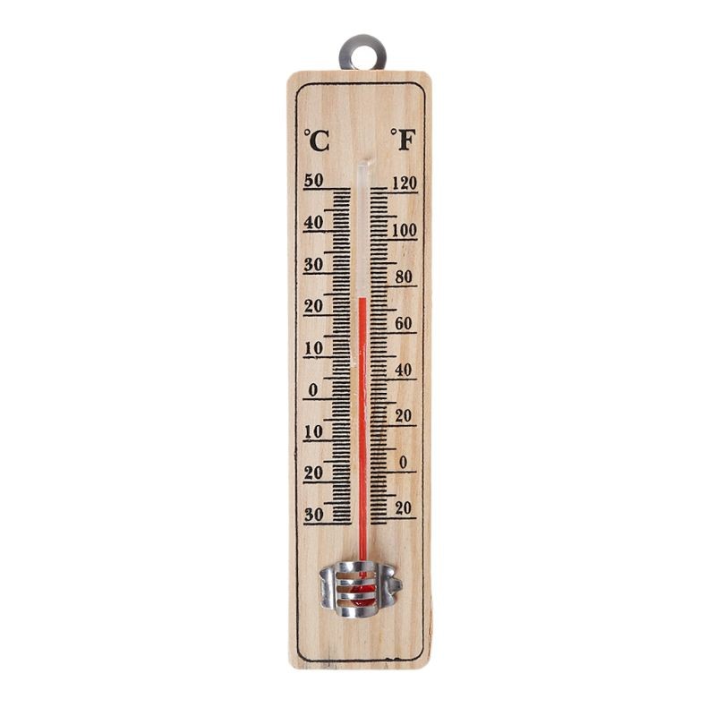 Wall Mounted Thermometer Indoor Outdoor Home Garden Garage Office Room Hanging Logger Lightweight Celsius and Fahrenheit Readings