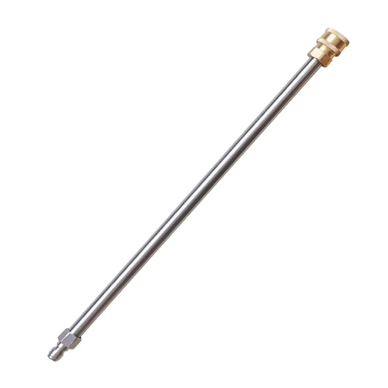 Pressure washer extension rod stainless steel 1/4 inch quick connect electric washer nozzle