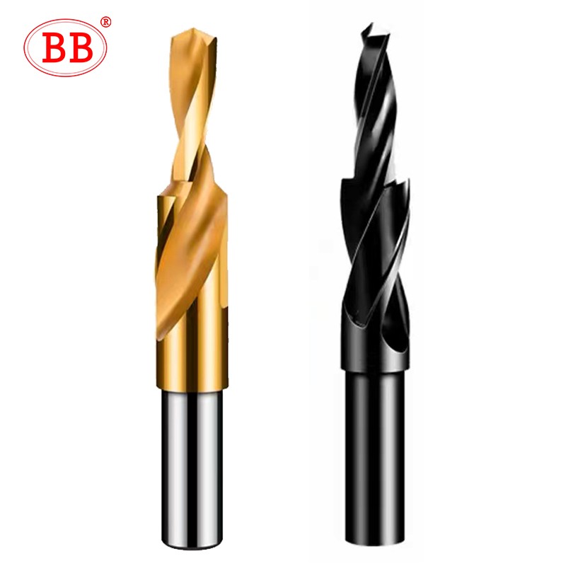 BB Counterbort Twist Step Drill Dual Cutting Bit HSS For Metal 90 180 Degree M3 M4 M5 M6 M8 M10 M12 Cone Drill Tool 1pc