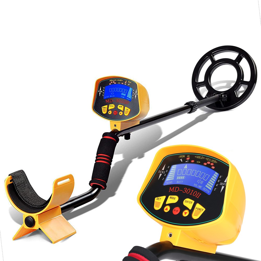 Professional Metal Detector - KMOON, Treasure Hunter, Underground Metals and Gold, High Sensitivity, Model MD3010II