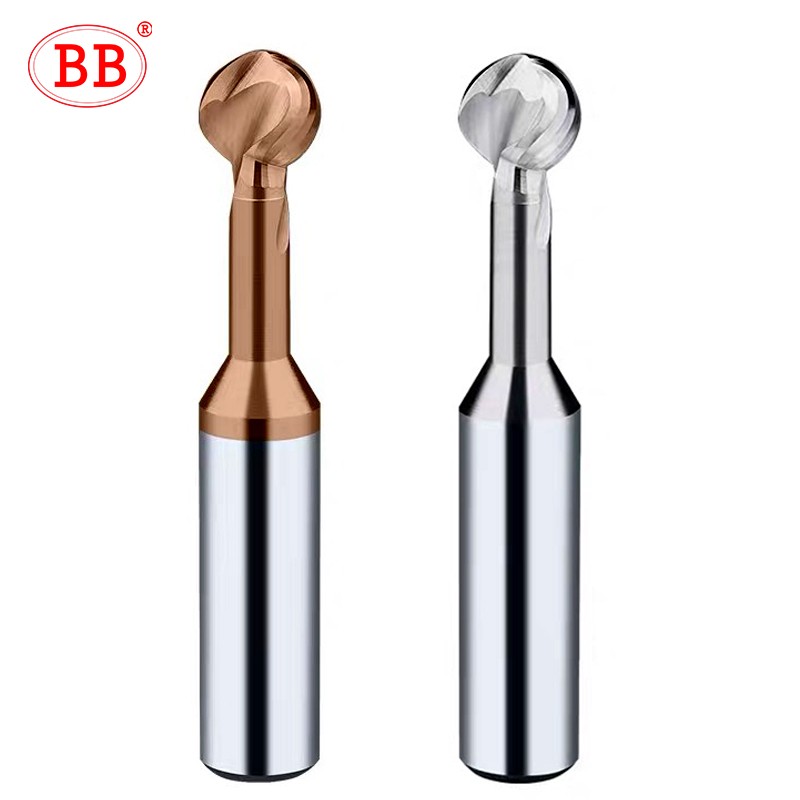 T-shaped ball cutter, solid carbide, 3D, R2 R3 R4 R5 R6, hard metal, steel, aluminum, copper, iron