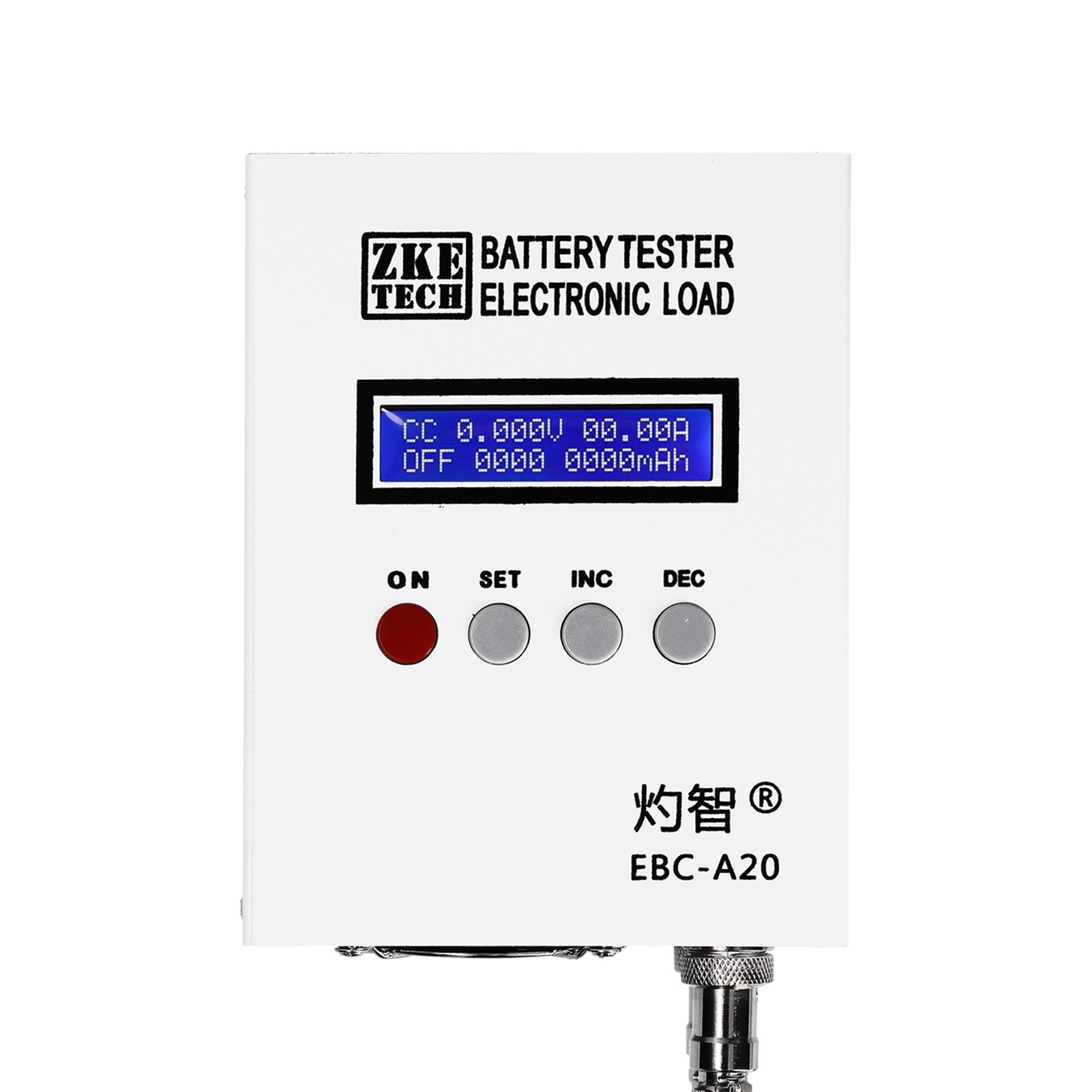 EBC-A20 30V Battery Capacity Tester 20A 85W Lithium Lead Acid Batteries Tester 5A Charge 20A Discharge Support PC Program Control