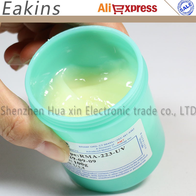 100g RMA-223-UV BGA PCB Flux Paste No Clean Solder/SMD Soldering Paste Flux Grease Flux Rma 223