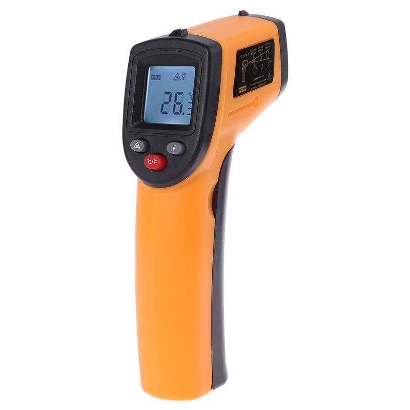 Digital Thermometer, Model GM320, Thermometer, Infrared, Non-contact,