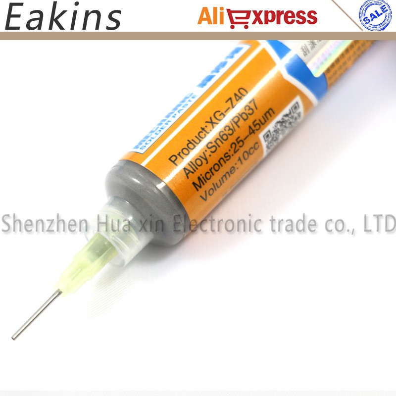 High Quality 100% Original XG-Z40 Mechanical Welding Flux Solder Paste With Free Needle