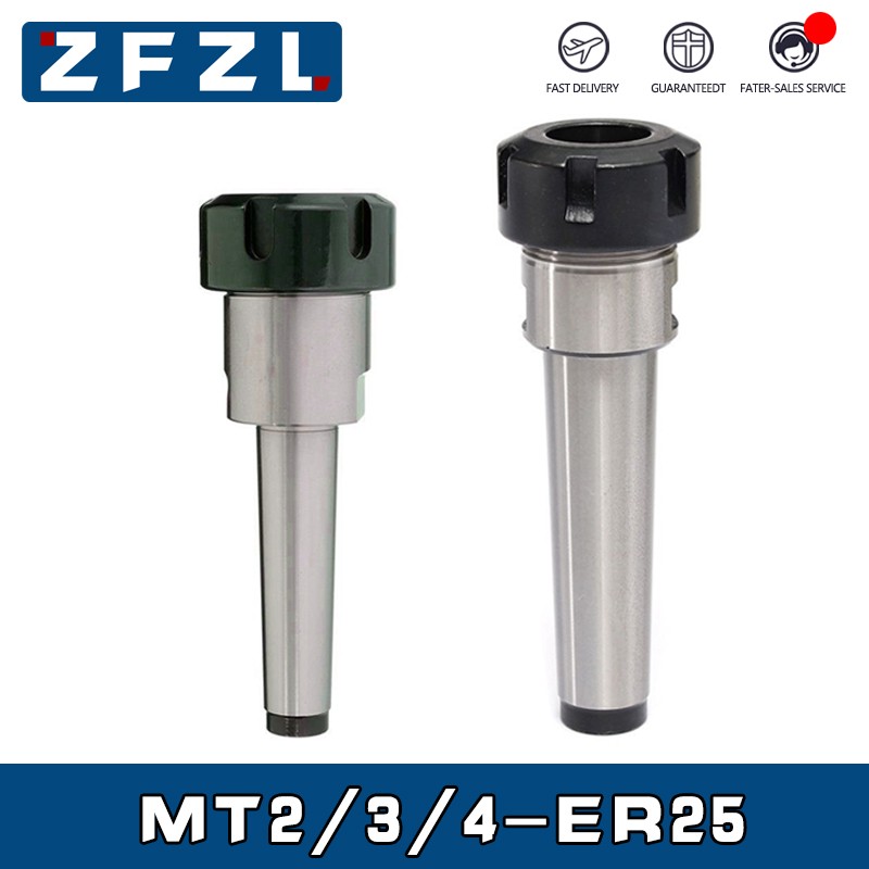 1pc MTA2 3 4 MTB2 3 4-ER25 Morse Taper ERcollet Chuck Holder, Tool Holder Used for CNC Machining Center Milling Machine