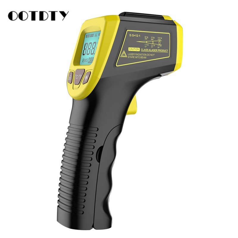 GM320S Non Contact Industrial Infrared Thermometer High Infrared Heat Gun -50~600℃/-58~1112℃ LCD Laser Pointer