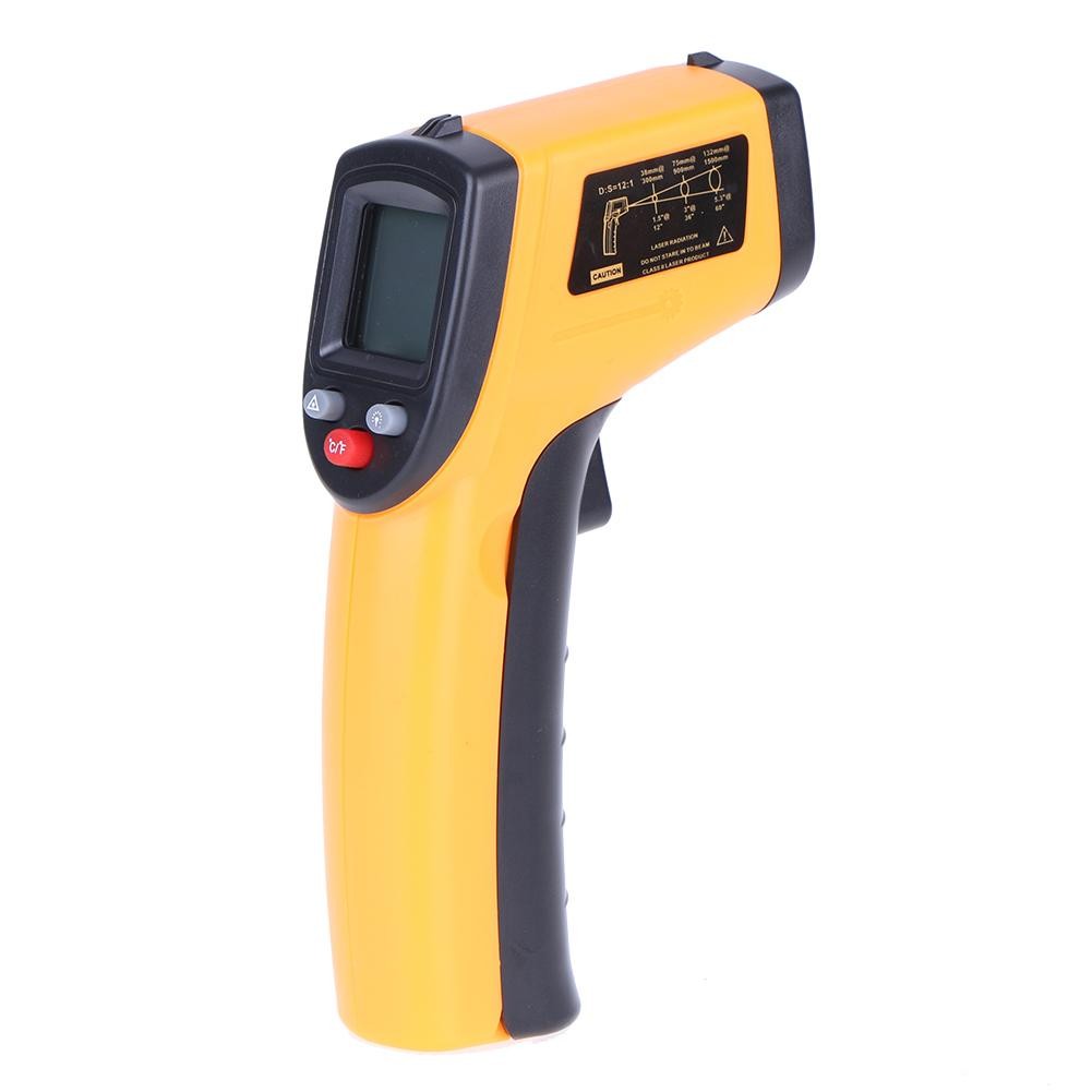 Non-contact Infrared LCD Monitor Infrared Thermometer Infrared Laser Accurate Digital for GM320 (No Battery)